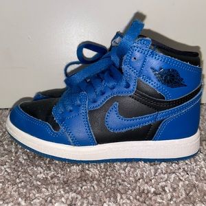 Air Jordan 1 Retro High OG Dark Marina Blue Kid's PS